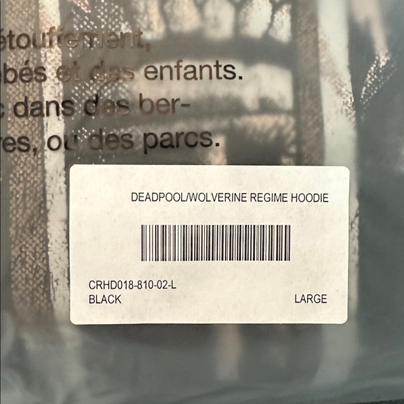 Civil Regime x Marvel Deadpool/Wolverine Regime Hoodie - Picture 12 of 13